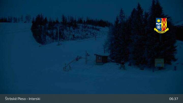 Archiv Foto Webcam Skigebiet Štrbské Pleso