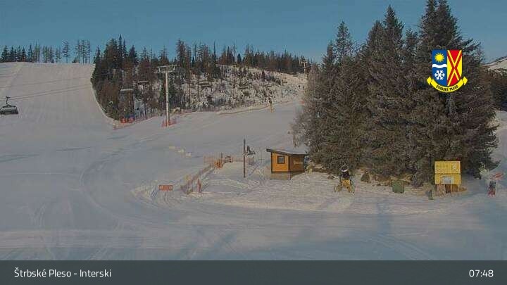 Archiv Foto Webcam Skigebiet Štrbské Pleso