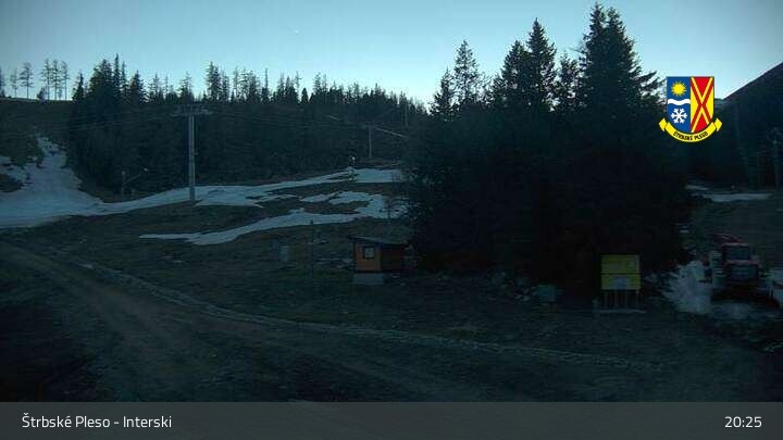 Archiv Foto Webcam Skigebiet Štrbské Pleso