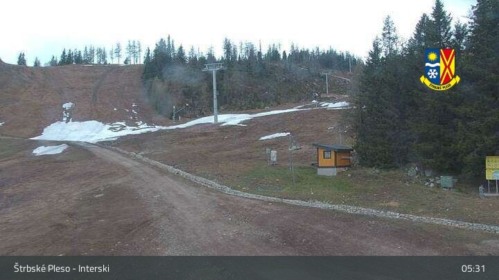 Archived image Webcam Ski Resort Štrbské Pleso