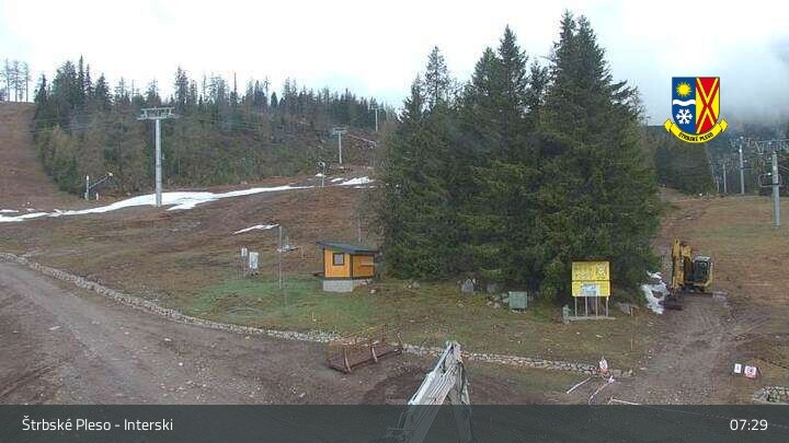 Archiv Foto Webcam Skigebiet Štrbské Pleso