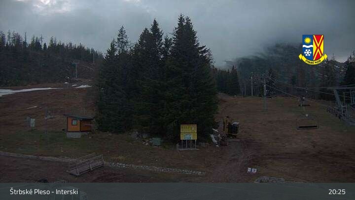Archiv Foto Webcam Skigebiet Štrbské Pleso