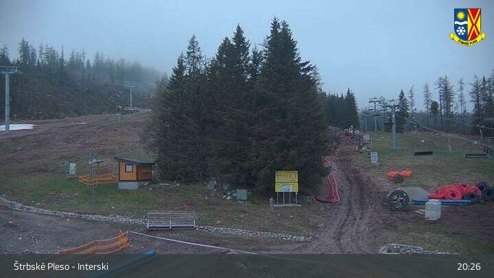 Archived image Webcam Ski Resort Štrbské Pleso
