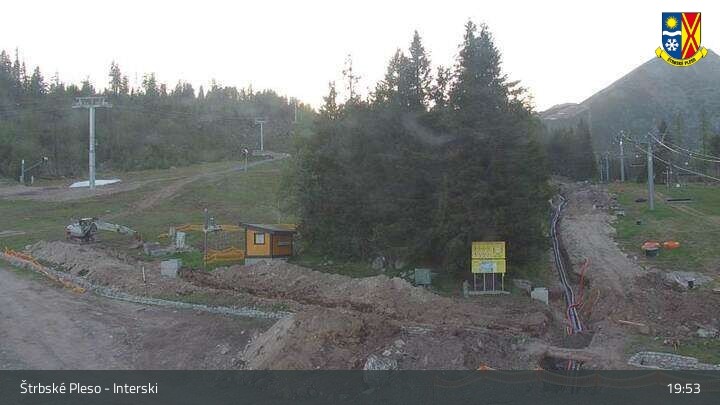 Archived image Webcam Ski Resort Štrbské Pleso