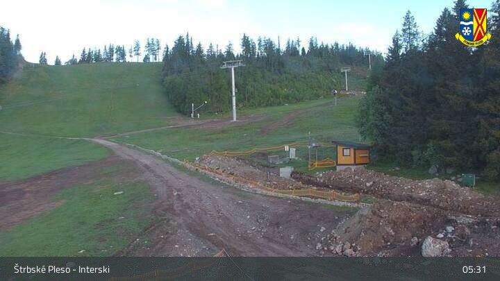 Archiv Foto Webcam Skigebiet Štrbské Pleso