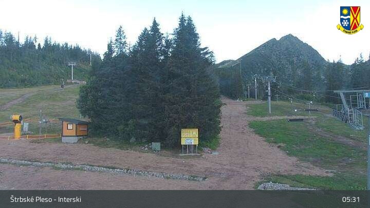 Archiv Foto Webcam Skigebiet Štrbské Pleso