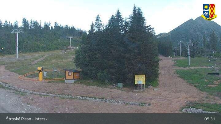 Archiv Foto Webcam Skigebiet Štrbské Pleso