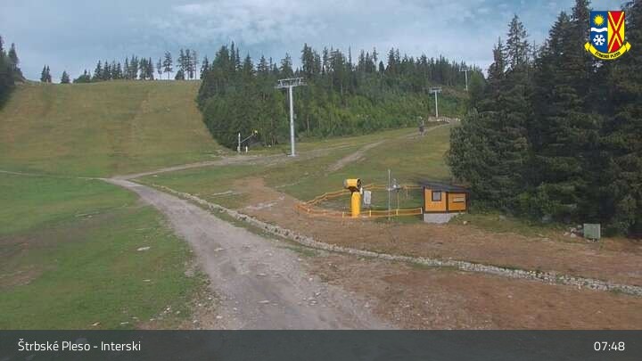 Archiv Foto Webcam Skigebiet Štrbské Pleso