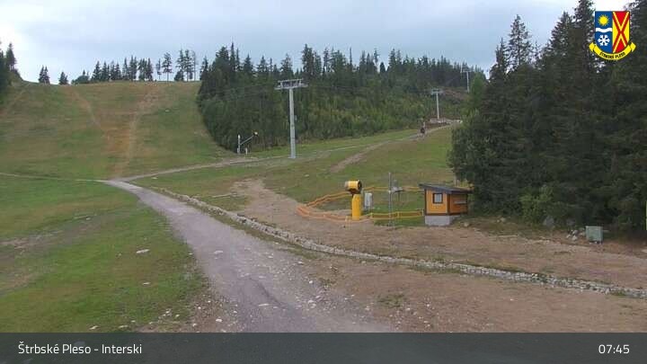 Archiv Foto Webcam Skigebiet Štrbské Pleso