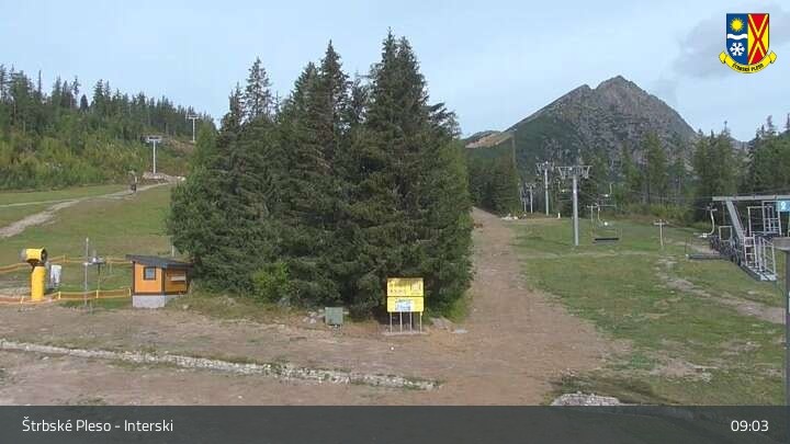 Archiv Foto Webcam Skigebiet Štrbské Pleso