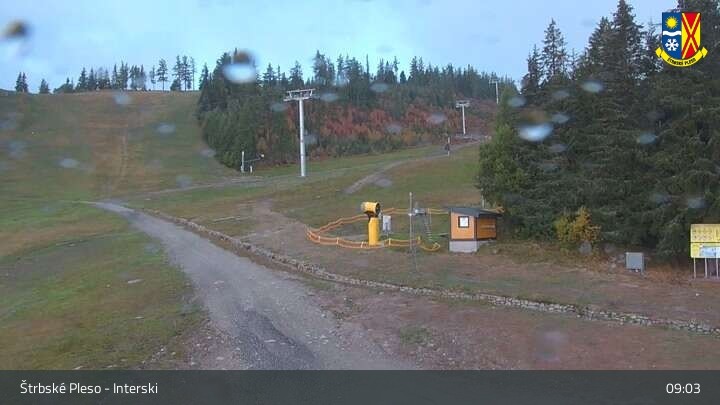 Archived image Webcam Ski Resort Štrbské Pleso