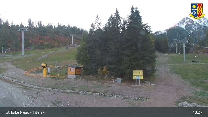 Archived image Webcam Ski Resort Štrbské Pleso