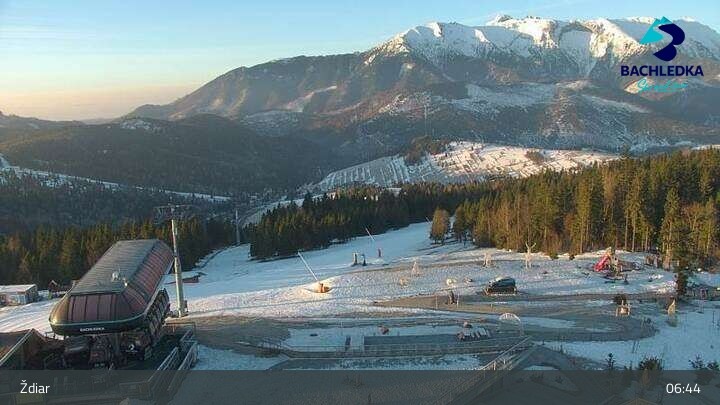 Archived image Webcam Ždiar - Ski Resort Bachledova