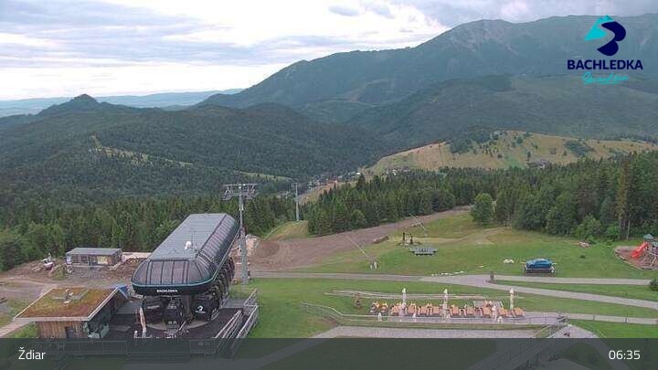 Archived image Webcam Ždiar - Ski Resort Bachledova