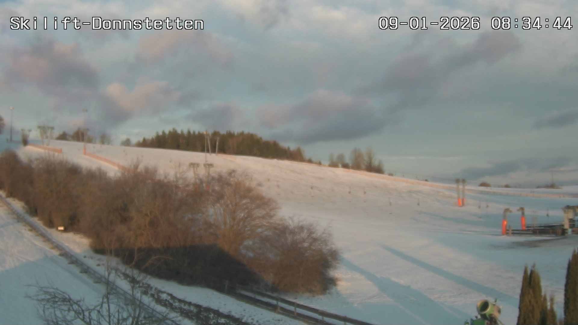 Archiv Foto Webcam Bobbahn Donnstetten