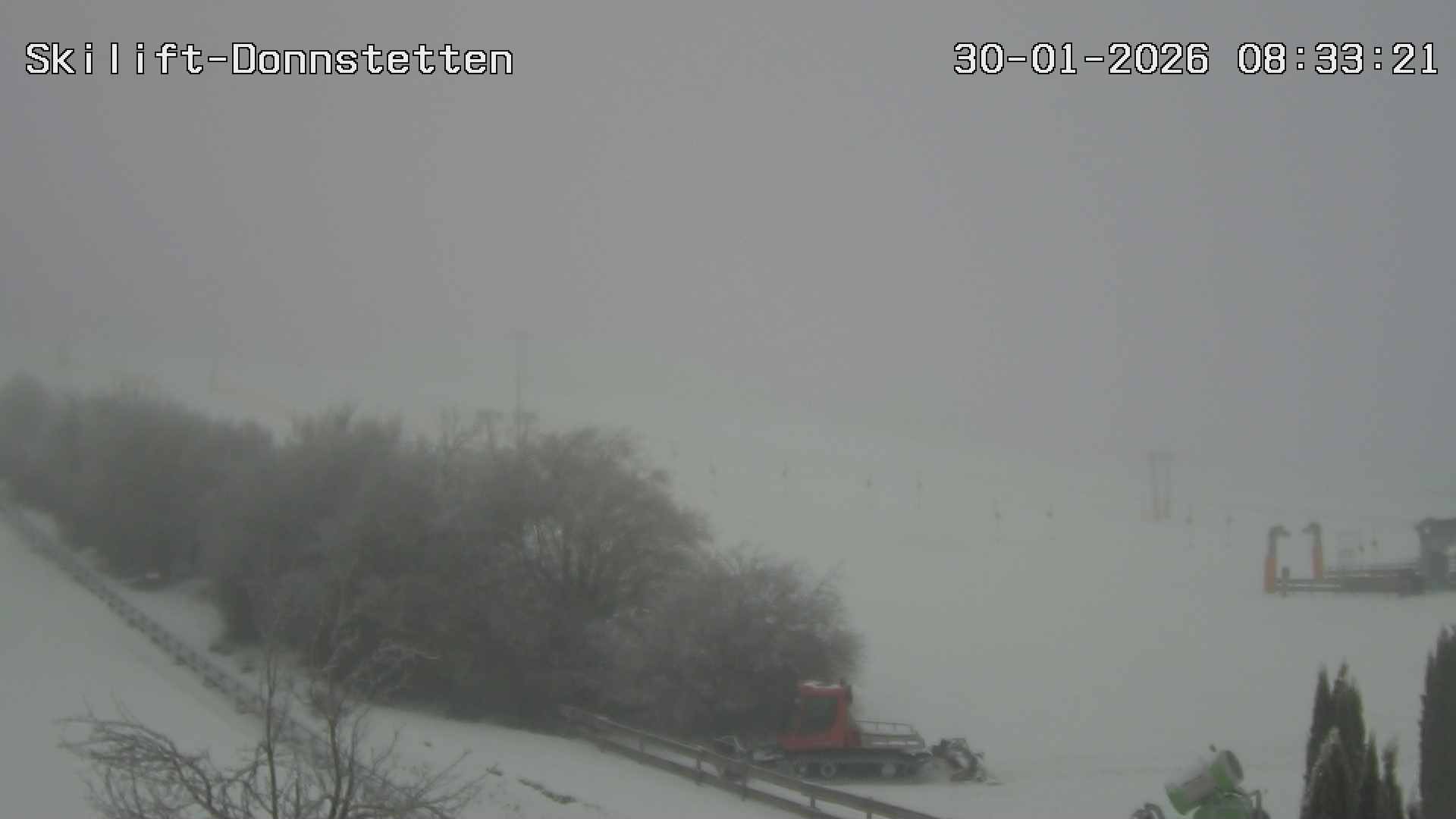 Archived image Webcam Donnstetten luge run