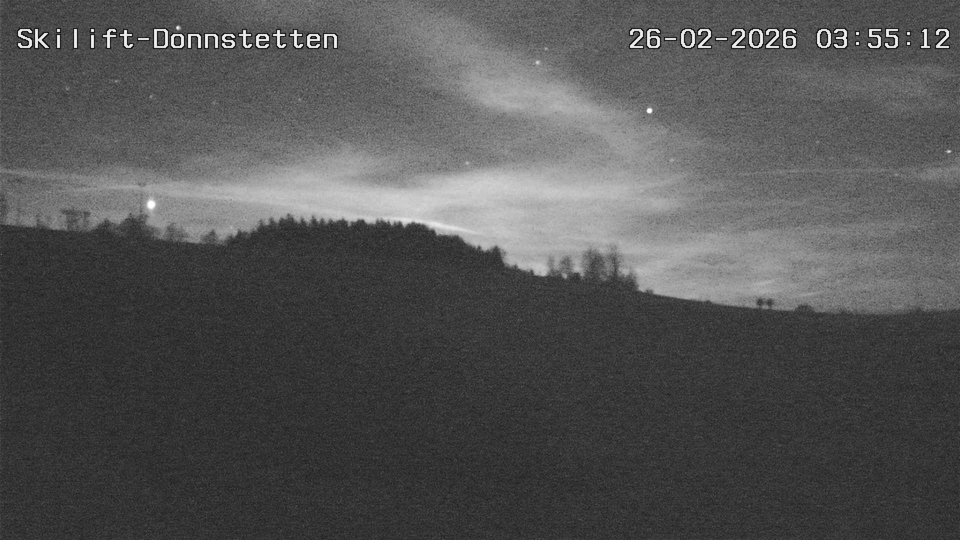 Archived image Webcam Donnstetten luge run