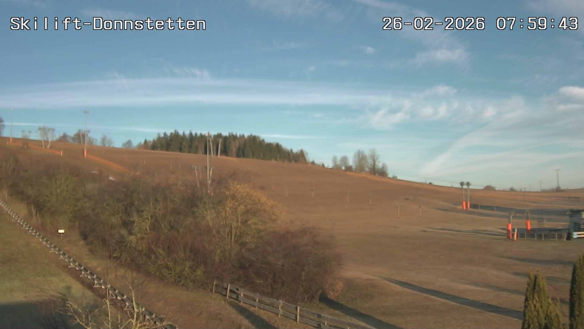 Archived image Webcam Donnstetten luge run