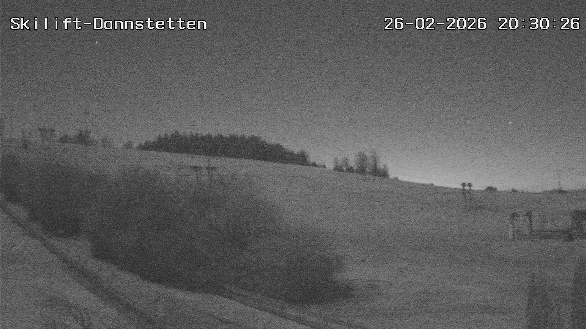 Archived image Webcam Donnstetten luge run