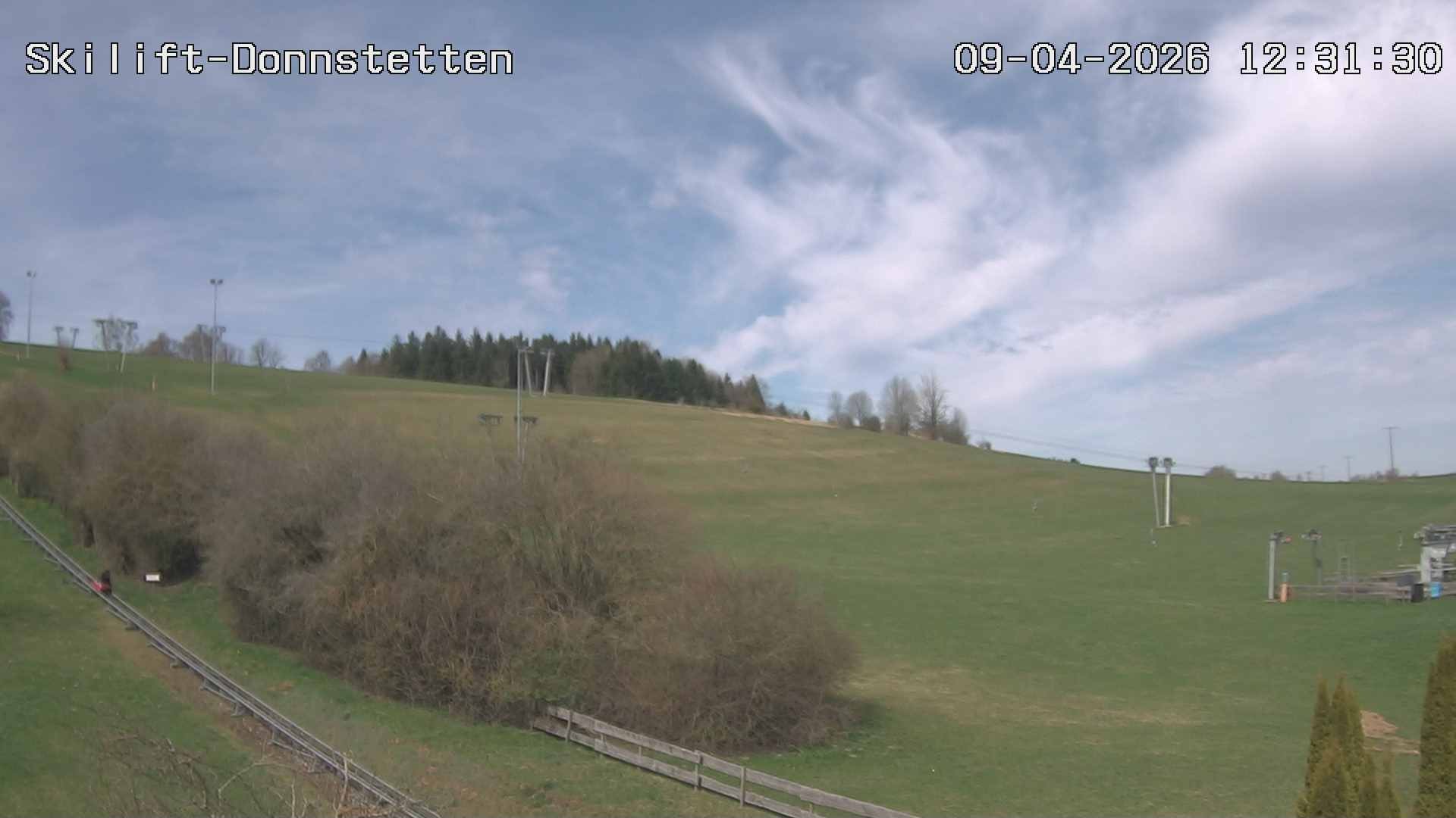 Archiv Foto Webcam Bobbahn Donnstetten