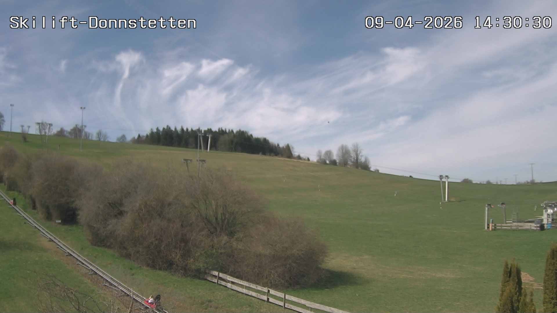 Archiv Foto Webcam Bobbahn Donnstetten