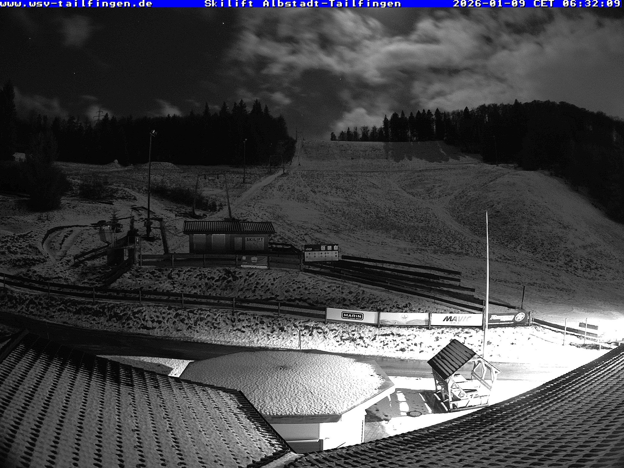 Archiv Foto Webcam Panorama Sicht von dem WSV Vereinsheim Dach an der Schwäbischen Alb