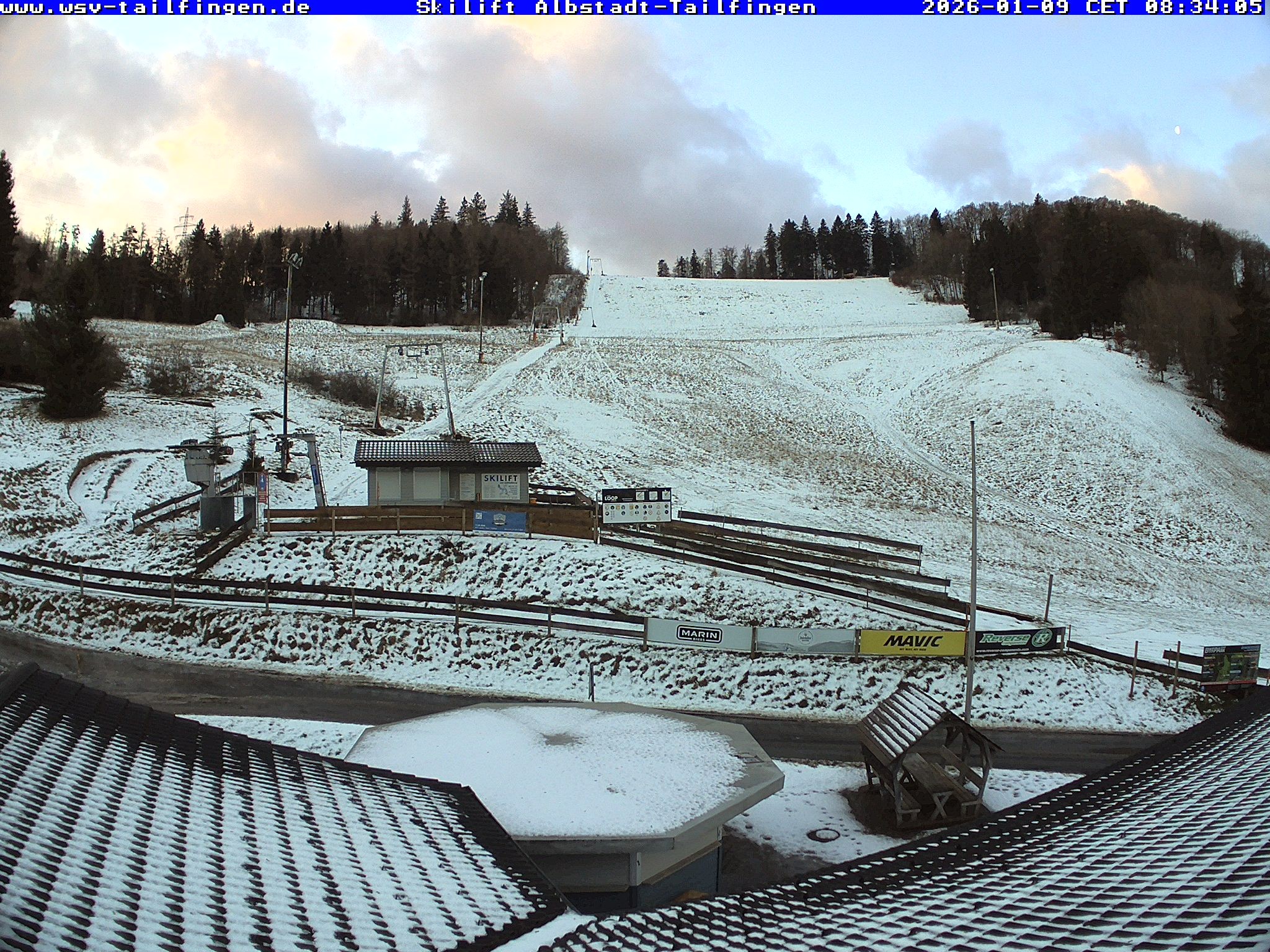 Archiv Foto Webcam Panorama Sicht von dem WSV Vereinsheim Dach an der Schwäbischen Alb