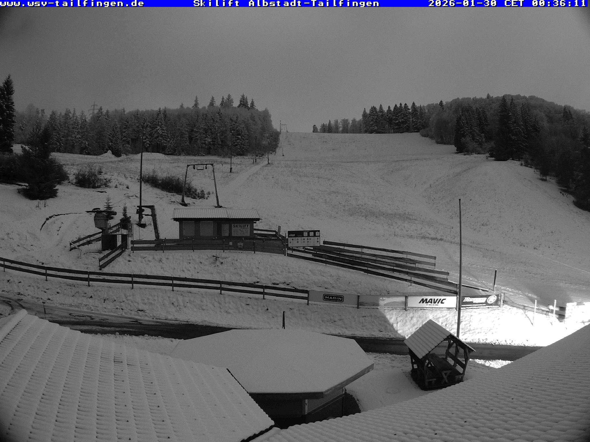 Archived image Webcam Panorama view from the roof of the WSV club at the Schwäbischen Alb