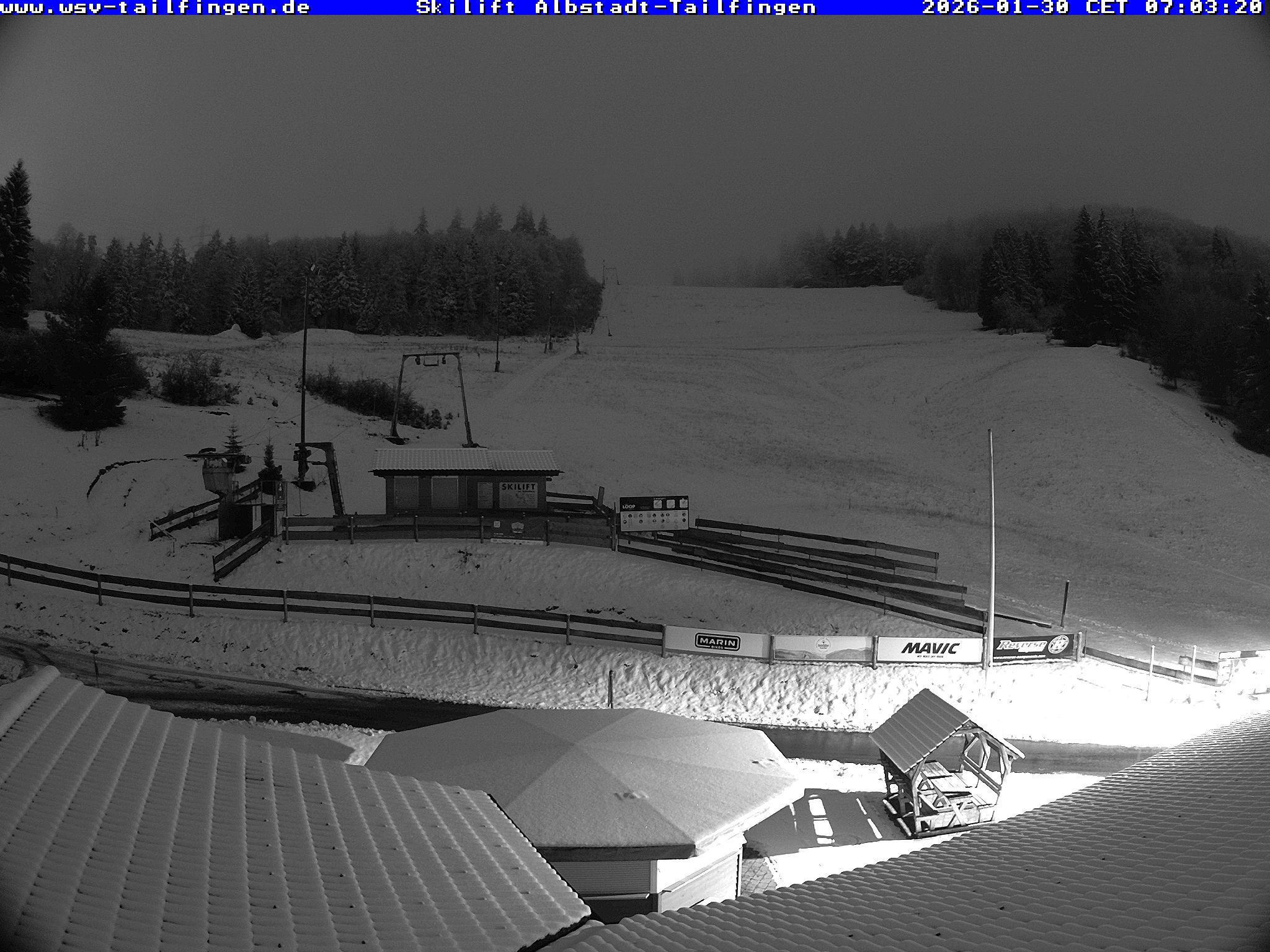 Archived image Webcam Panorama view from the roof of the WSV club at the Schwäbischen Alb