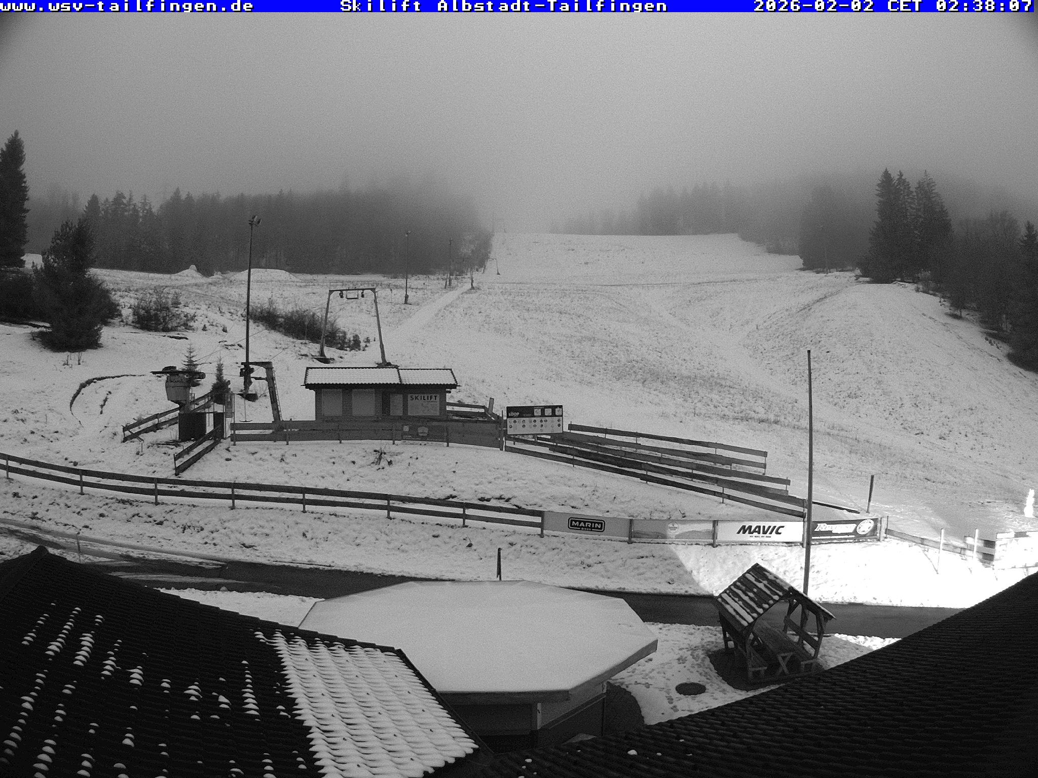 Archiv Foto Webcam Panorama Sicht von dem WSV Vereinsheim Dach an der Schwäbischen Alb