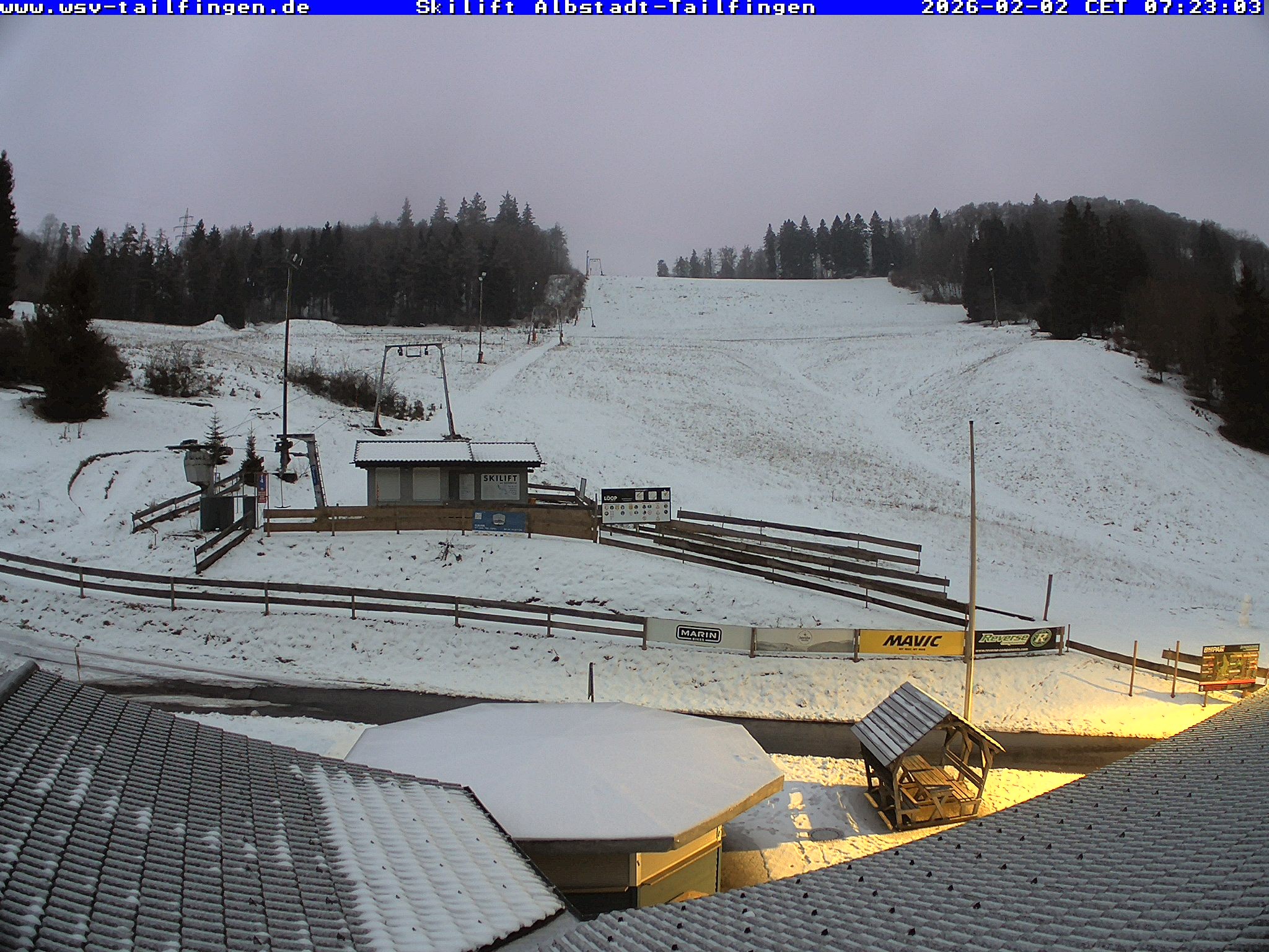 Archiv Foto Webcam Panorama Sicht von dem WSV Vereinsheim Dach an der Schwäbischen Alb