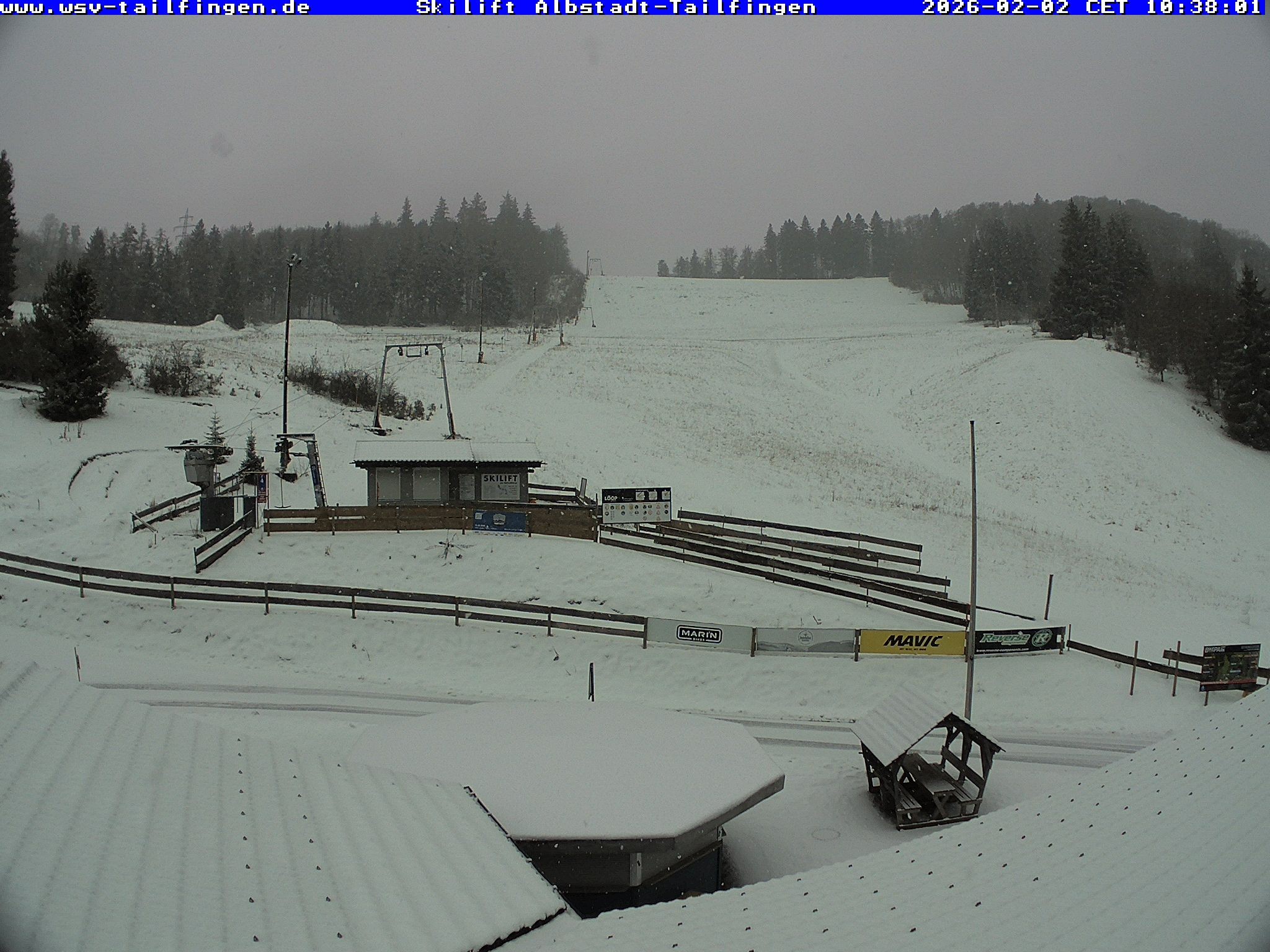 Archiv Foto Webcam Panorama Sicht von dem WSV Vereinsheim Dach an der Schwäbischen Alb