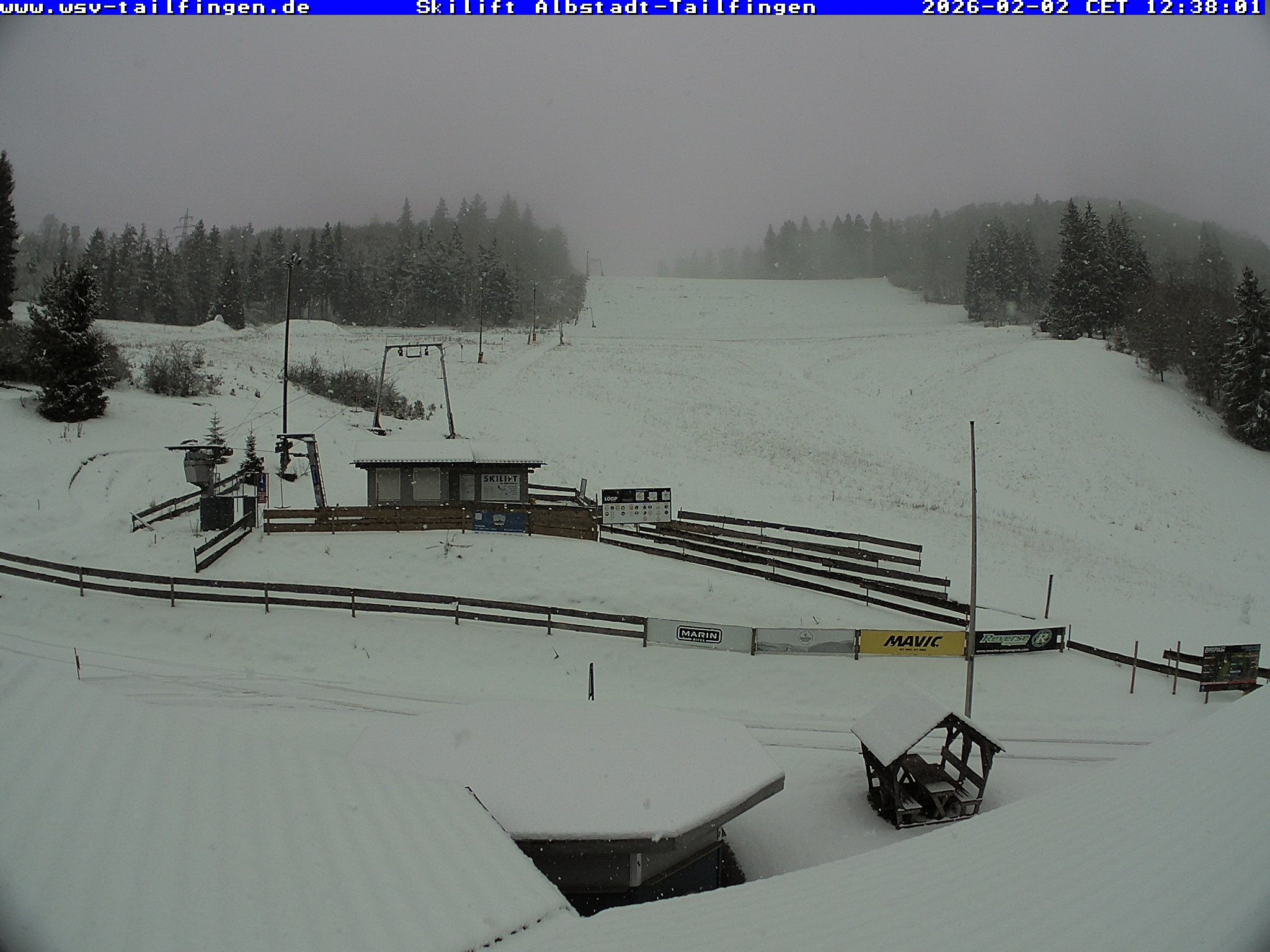 Archiv Foto Webcam Panorama Sicht von dem WSV Vereinsheim Dach an der Schwäbischen Alb