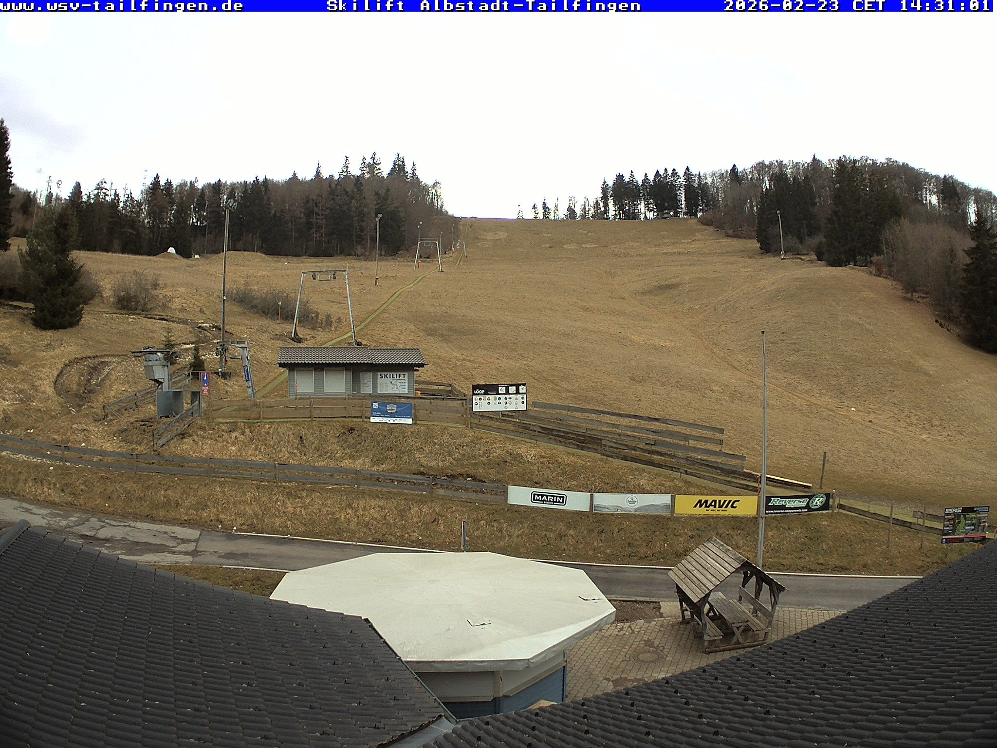 Archiv Foto Webcam Panorama Sicht von dem WSV Vereinsheim Dach an der Schwäbischen Alb