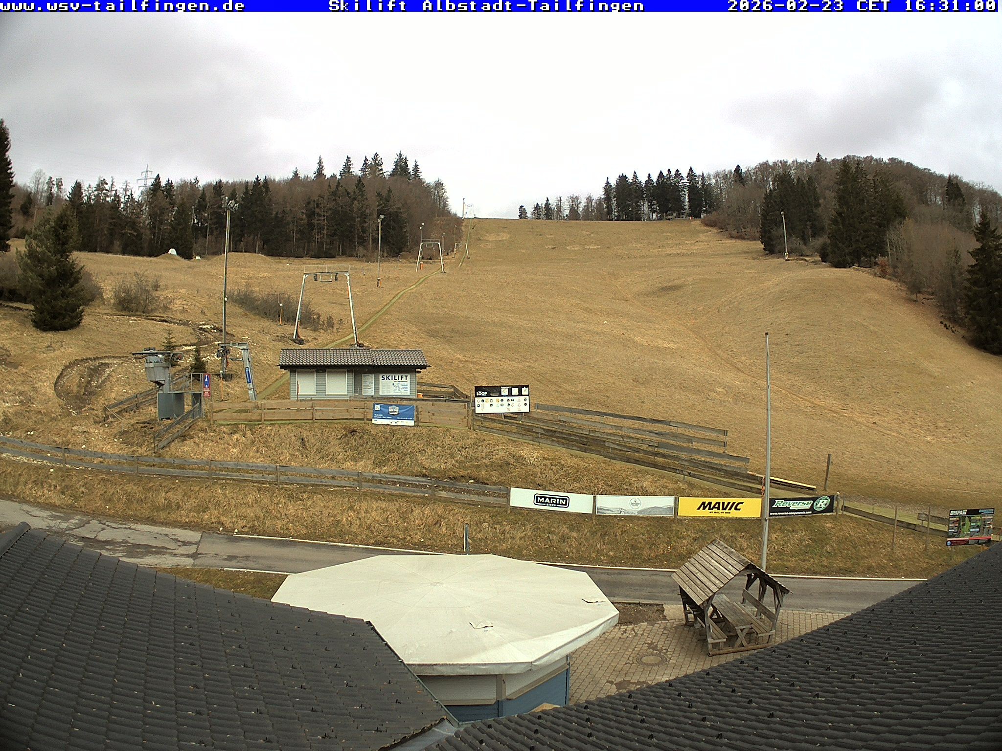 Archiv Foto Webcam Panorama Sicht von dem WSV Vereinsheim Dach an der Schwäbischen Alb