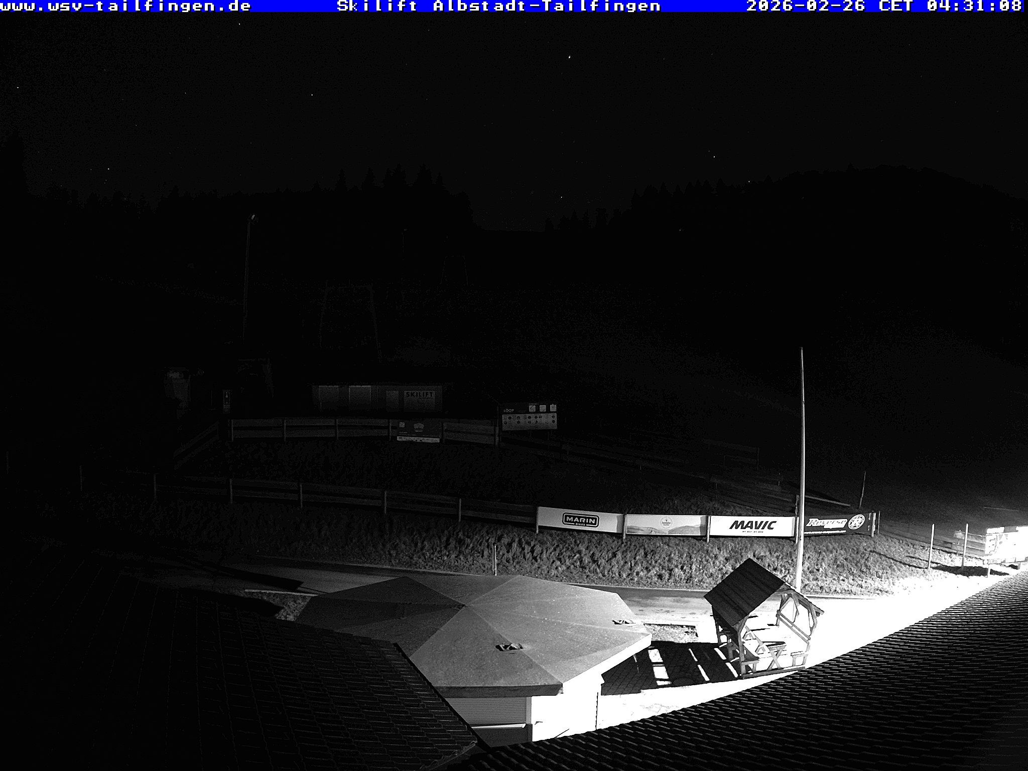 Archived image Webcam Panorama view from the roof of the WSV club at the Schwäbischen Alb