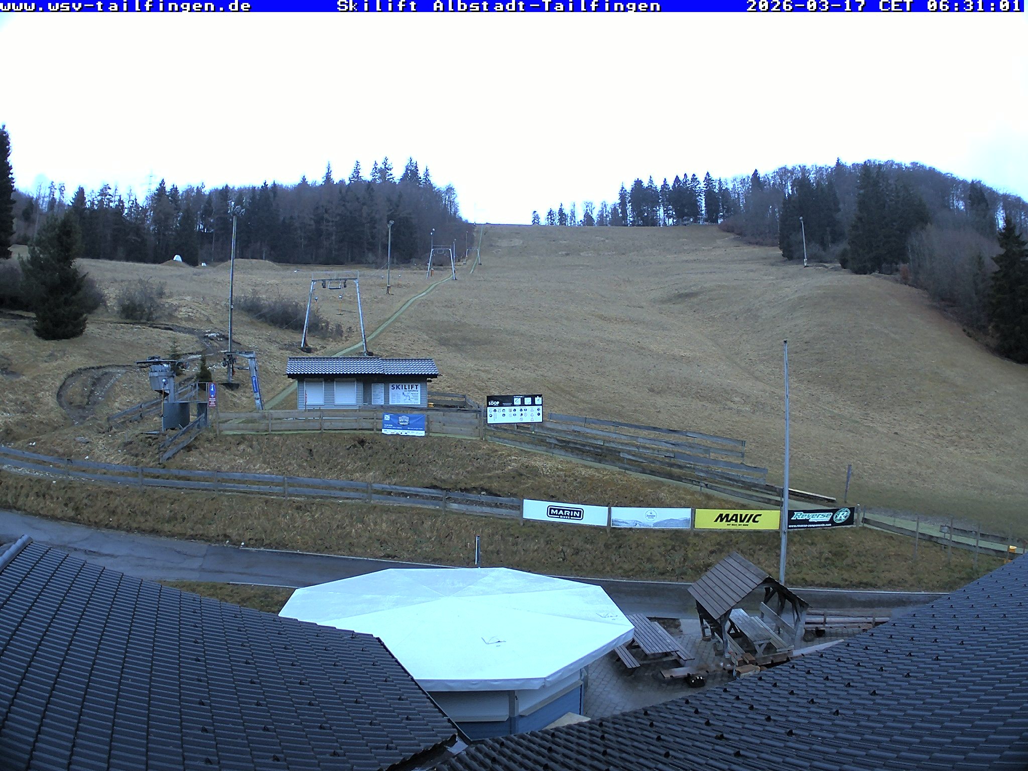 Archiv Foto Webcam Panorama Sicht von dem WSV Vereinsheim Dach an der Schwäbischen Alb