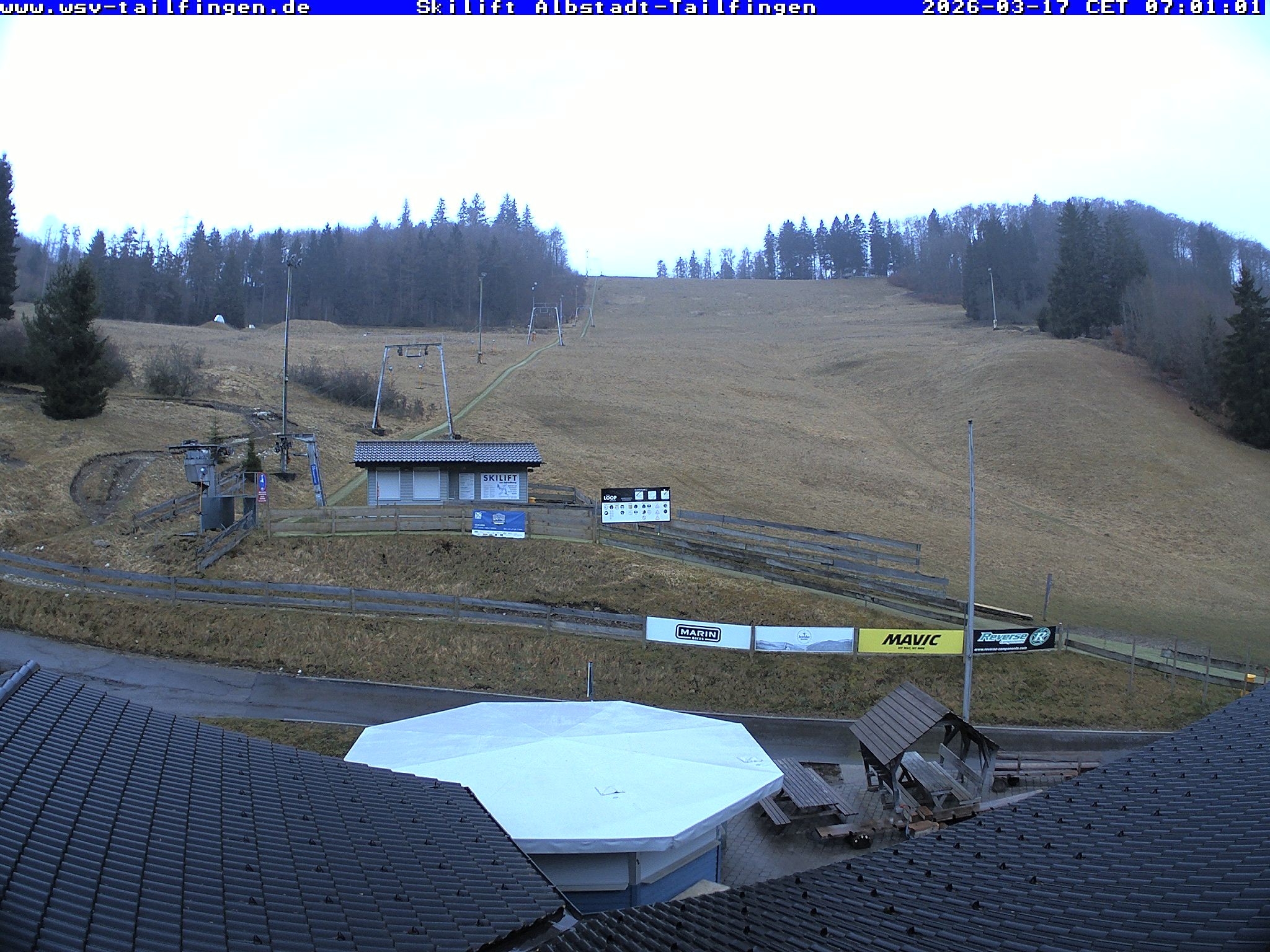 Archiv Foto Webcam Panorama Sicht von dem WSV Vereinsheim Dach an der Schwäbischen Alb