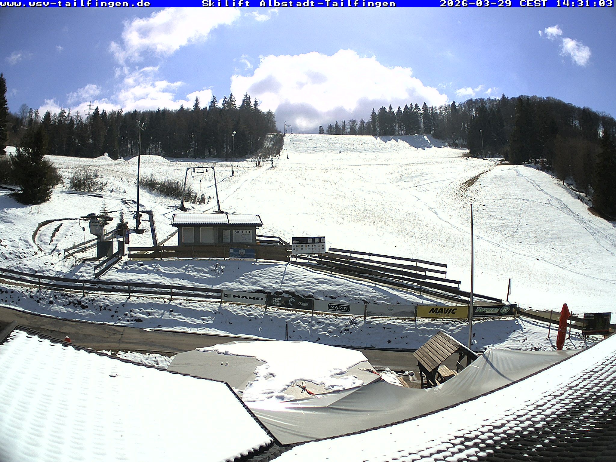 Archiv Foto Webcam Panorama Sicht von dem WSV Vereinsheim Dach an der Schwäbischen Alb