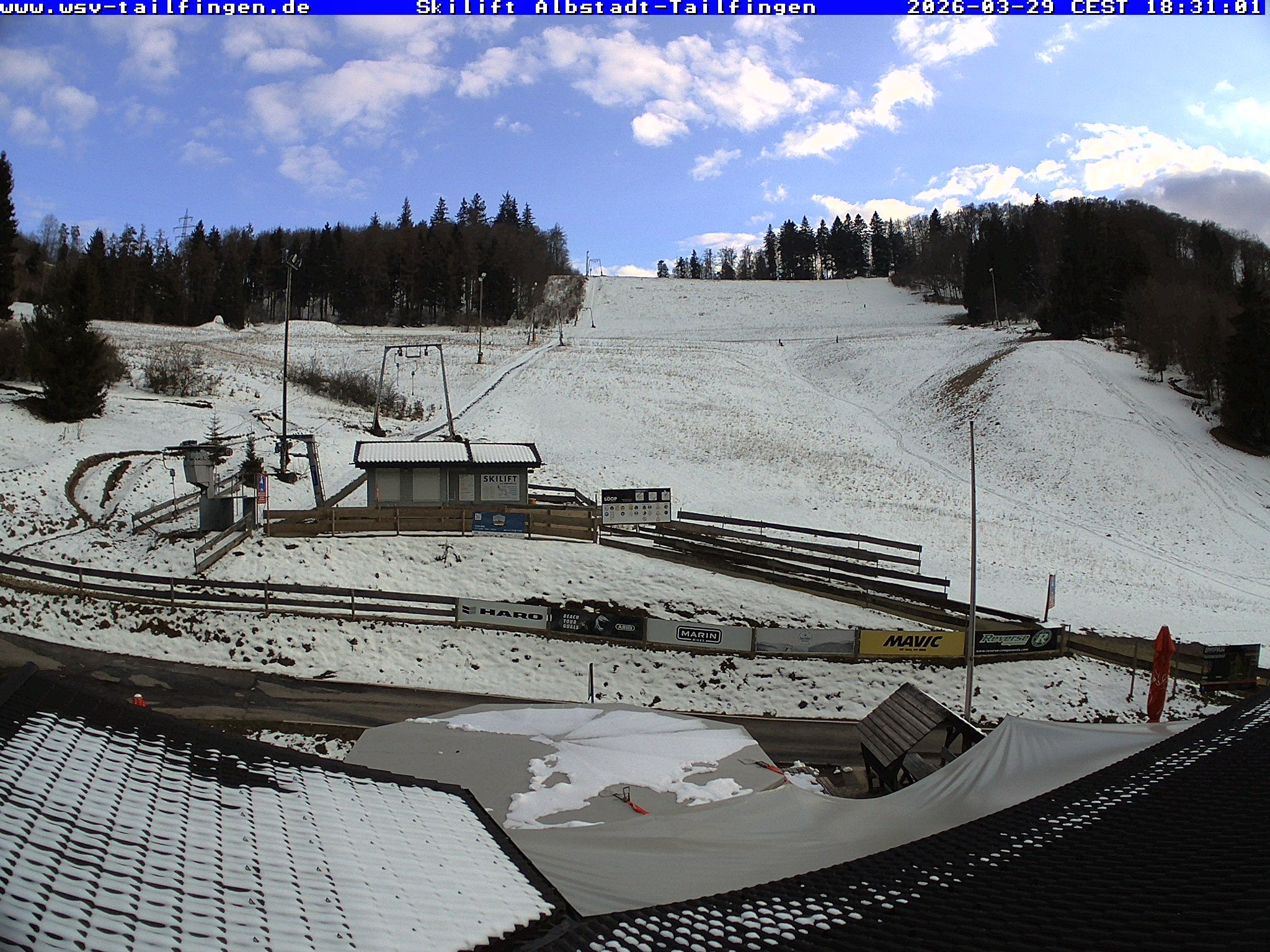 Archiv Foto Webcam Panorama Sicht von dem WSV Vereinsheim Dach an der Schwäbischen Alb
