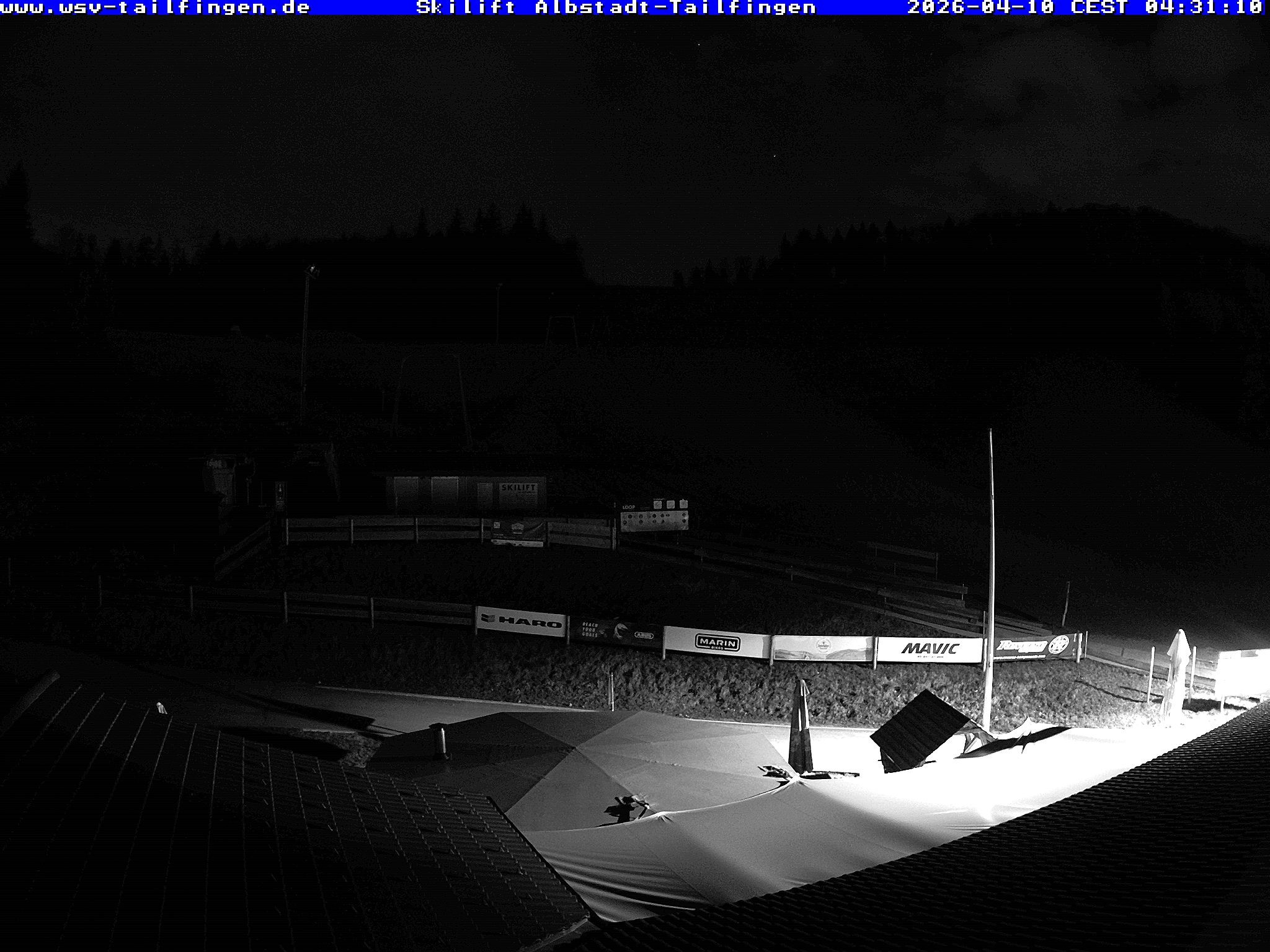 Archived image Webcam Panorama view from the roof of the WSV club at the Schwäbischen Alb