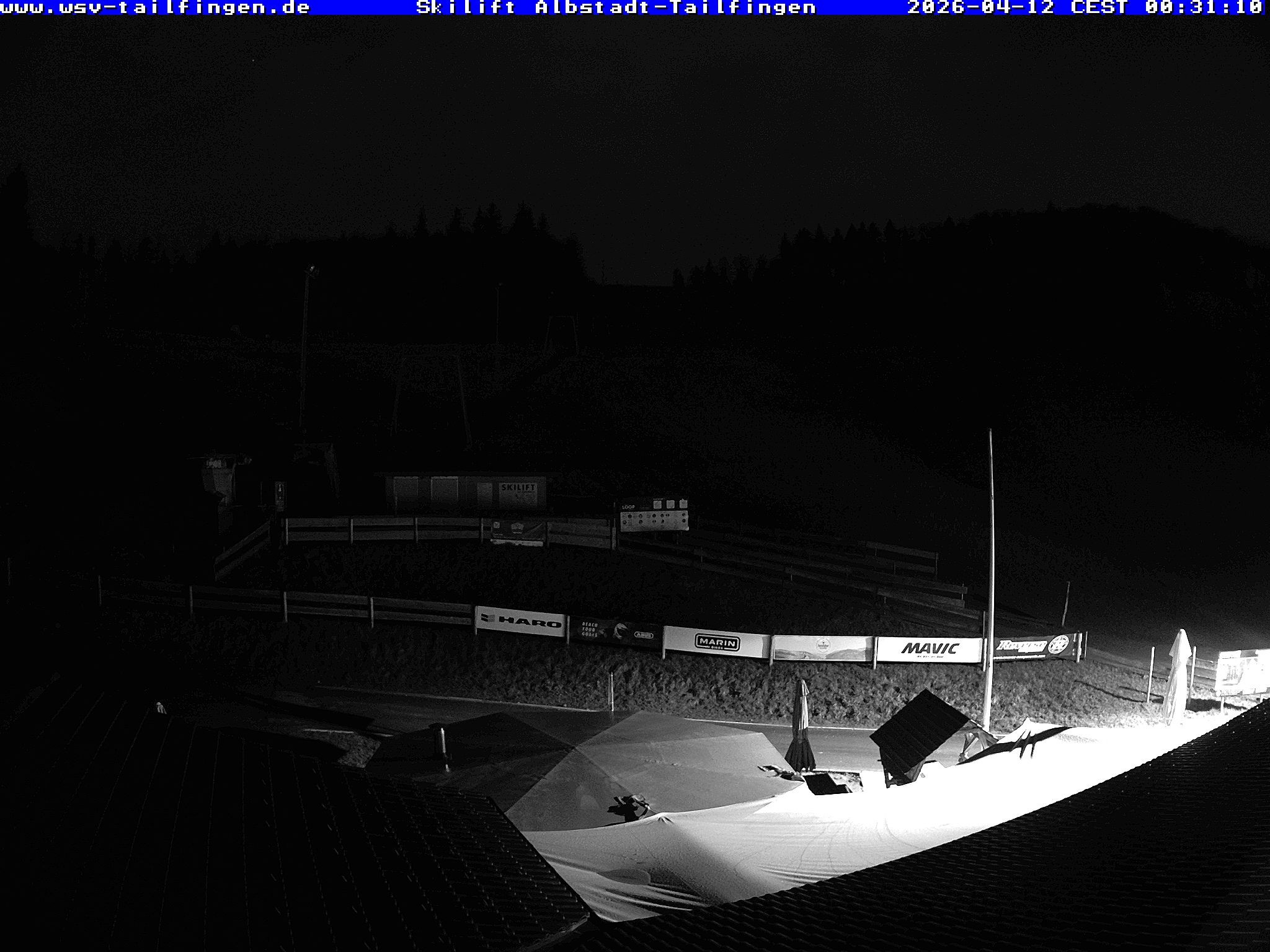 Archived image Webcam Panorama view from the roof of the WSV club at the Schwäbischen Alb