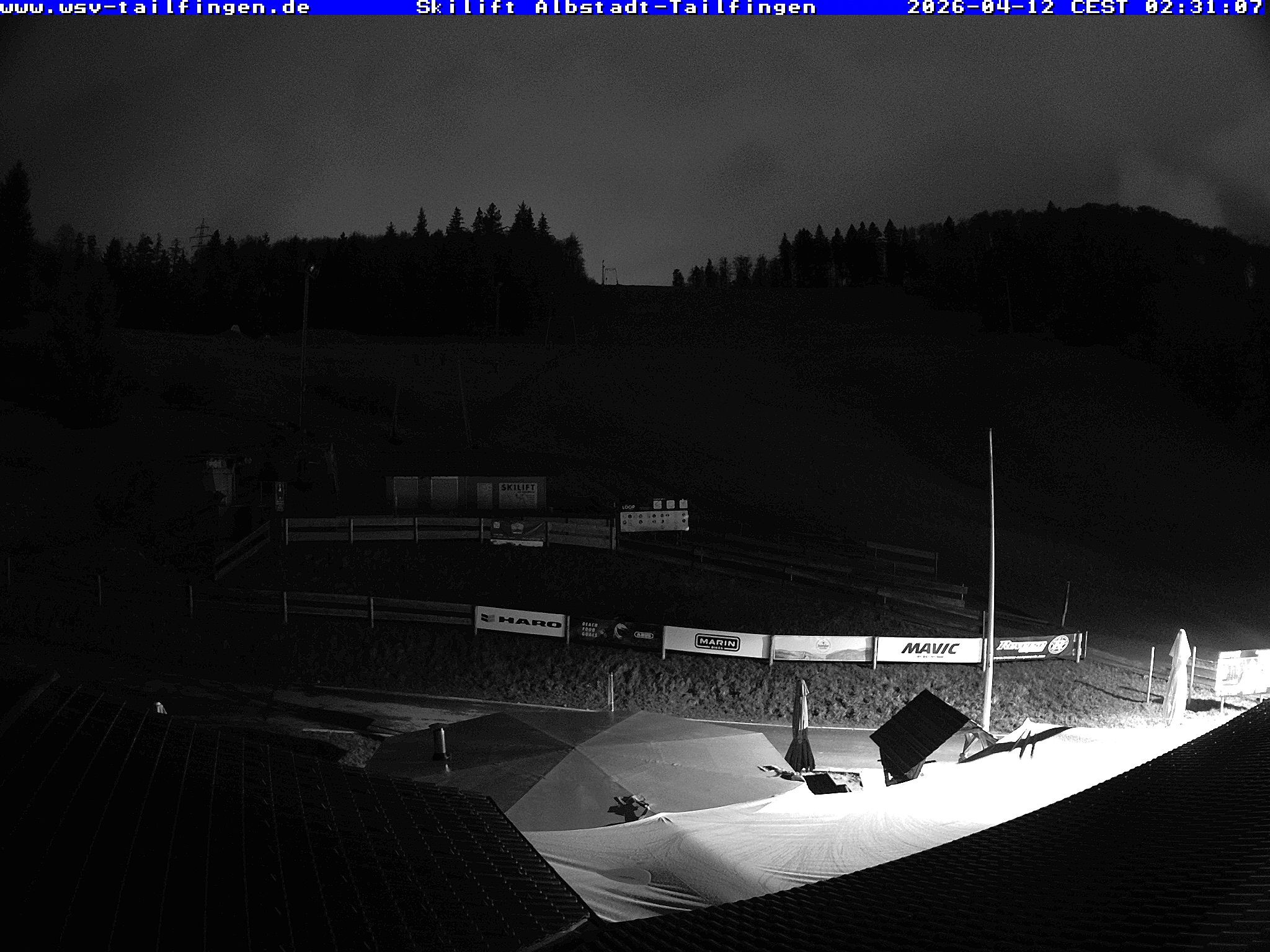 Archived image Webcam Panorama view from the roof of the WSV club at the Schwäbischen Alb