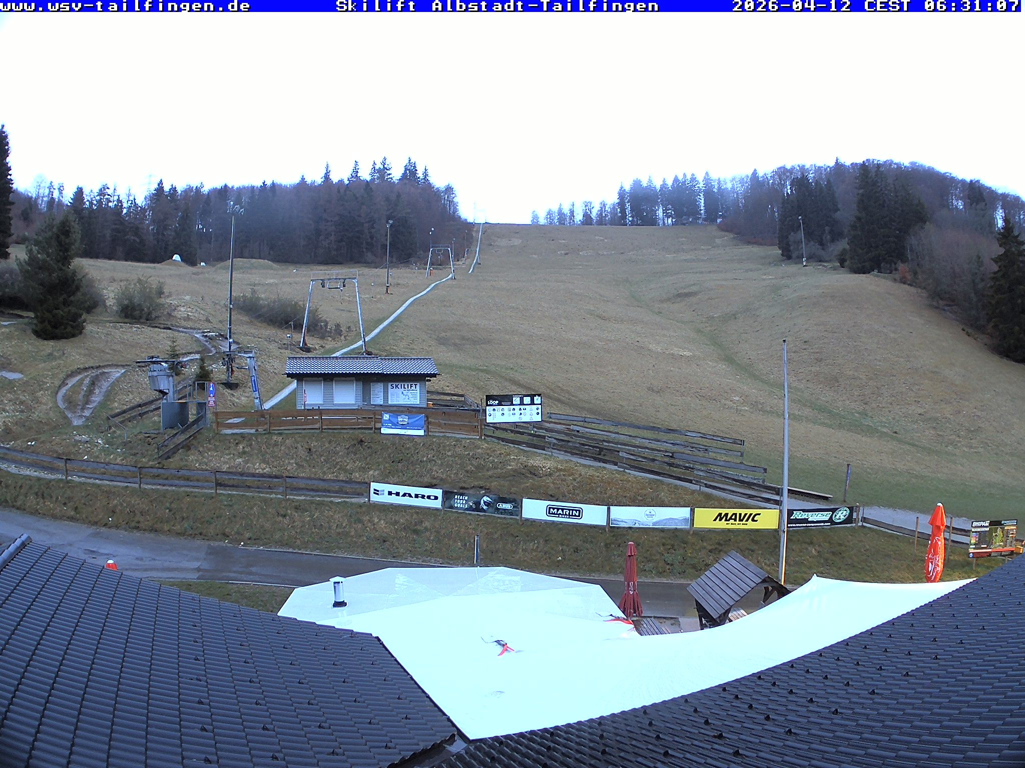 Archived image Webcam Panorama view from the roof of the WSV club at the Schwäbischen Alb