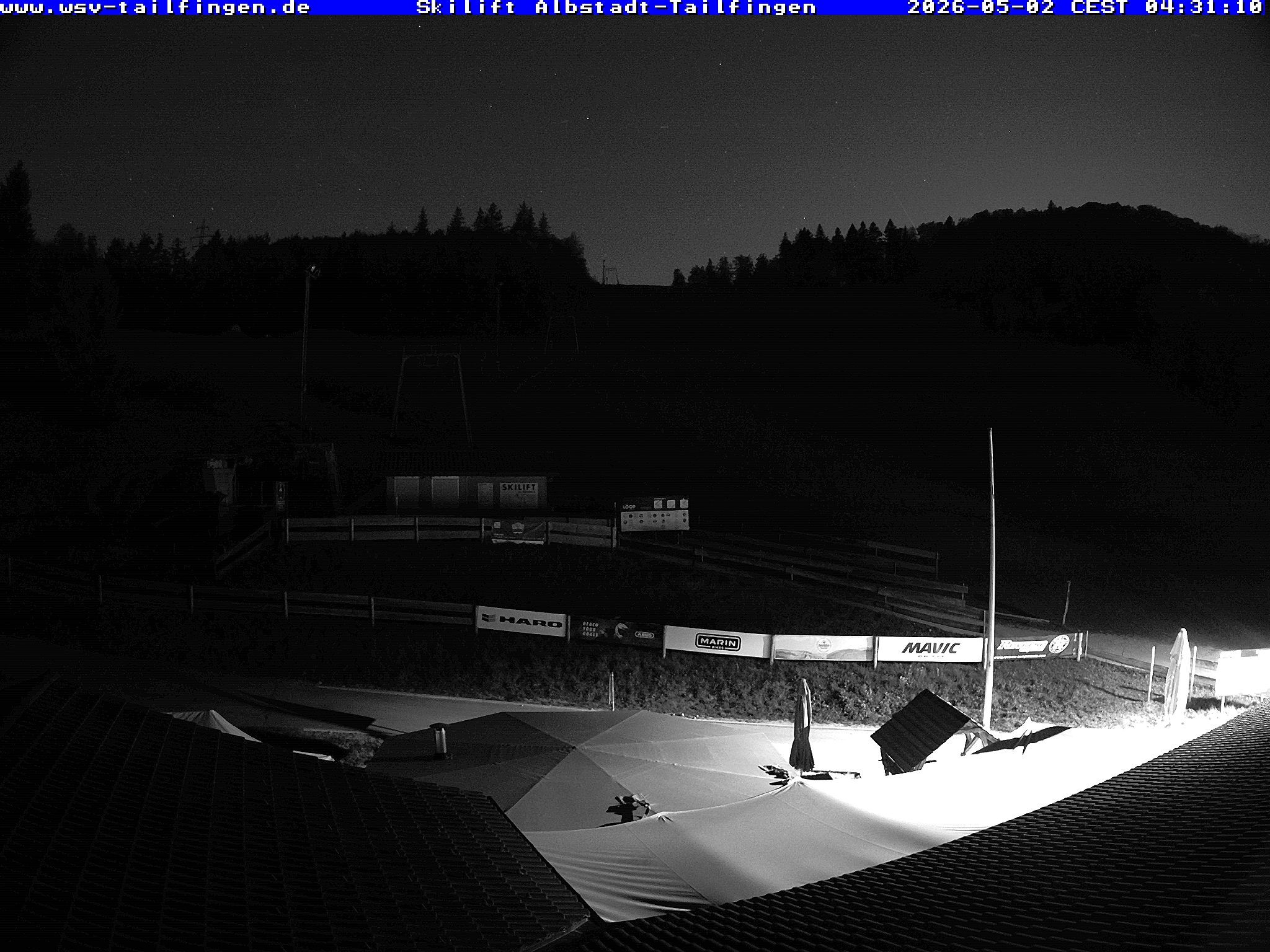 Archiv Foto Webcam Panorama Sicht von dem WSV Vereinsheim Dach an der Schwäbischen Alb