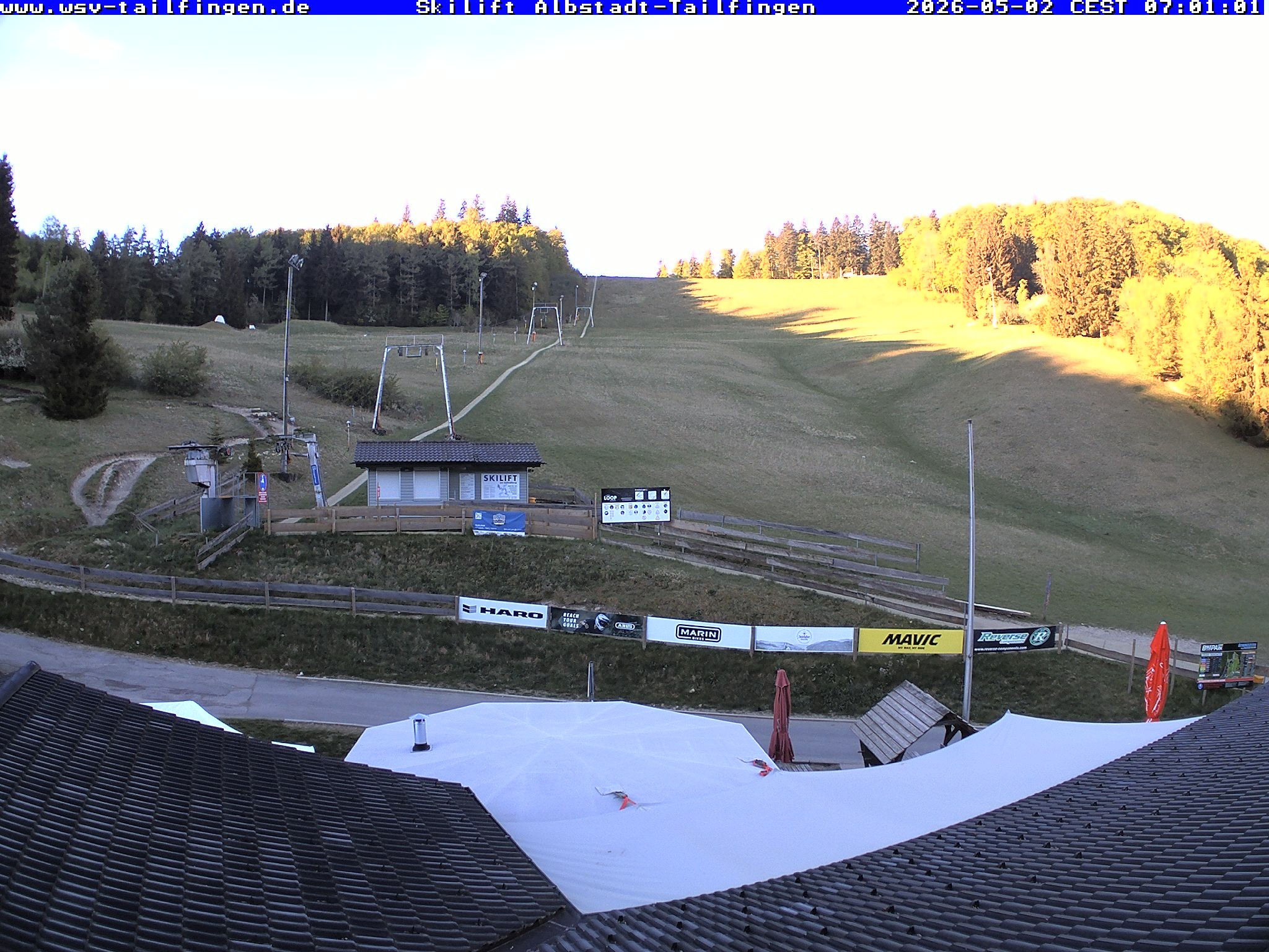 Archiv Foto Webcam Panorama Sicht von dem WSV Vereinsheim Dach an der Schwäbischen Alb