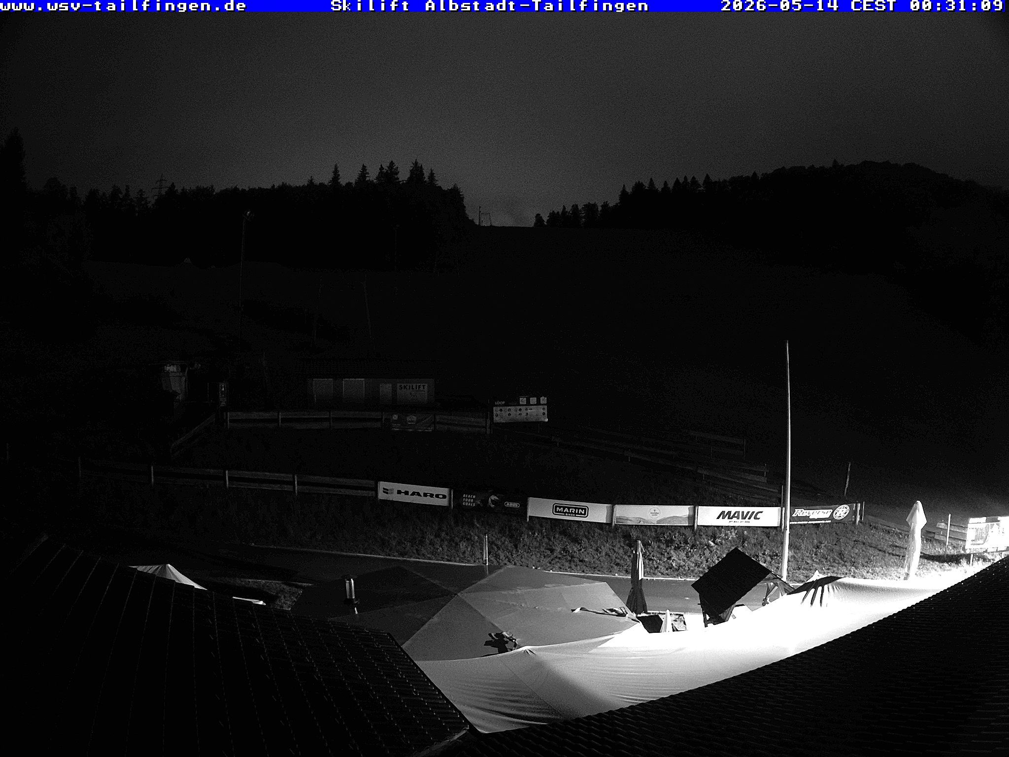 Archiv Foto Webcam Panorama Sicht von dem WSV Vereinsheim Dach an der Schwäbischen Alb