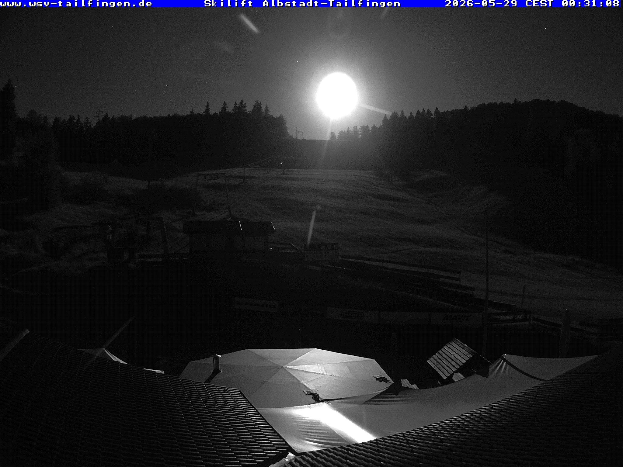 Archiv Foto Webcam Panorama Sicht von dem WSV Vereinsheim Dach an der Schwäbischen Alb