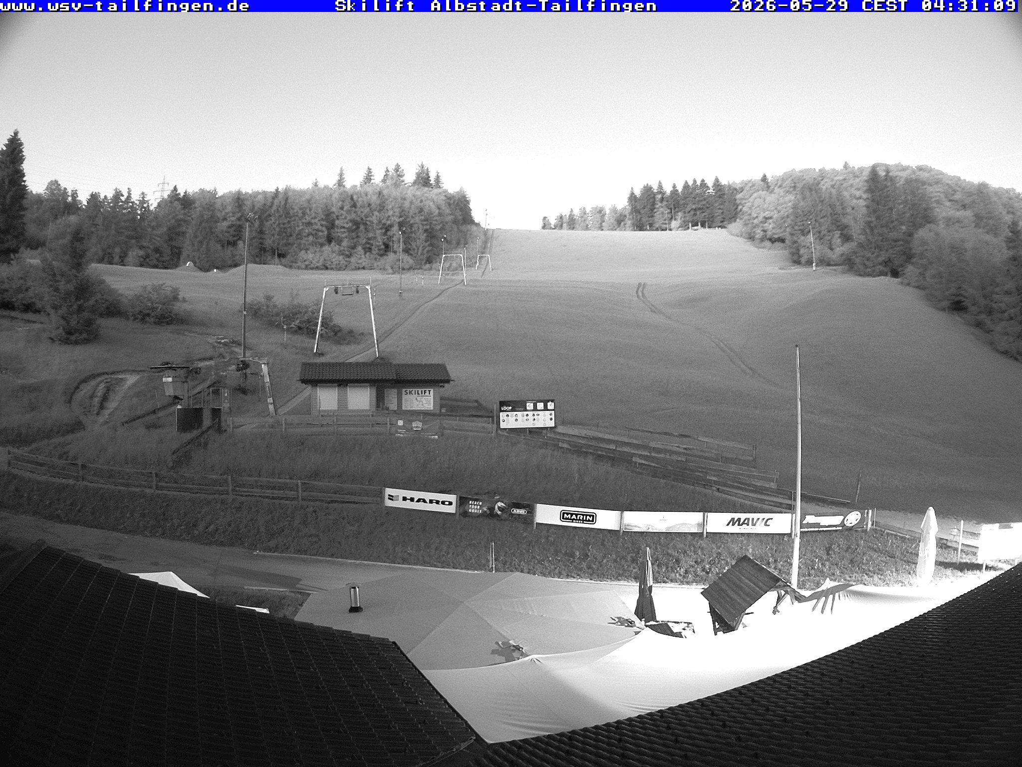 Archiv Foto Webcam Panorama Sicht von dem WSV Vereinsheim Dach an der Schwäbischen Alb