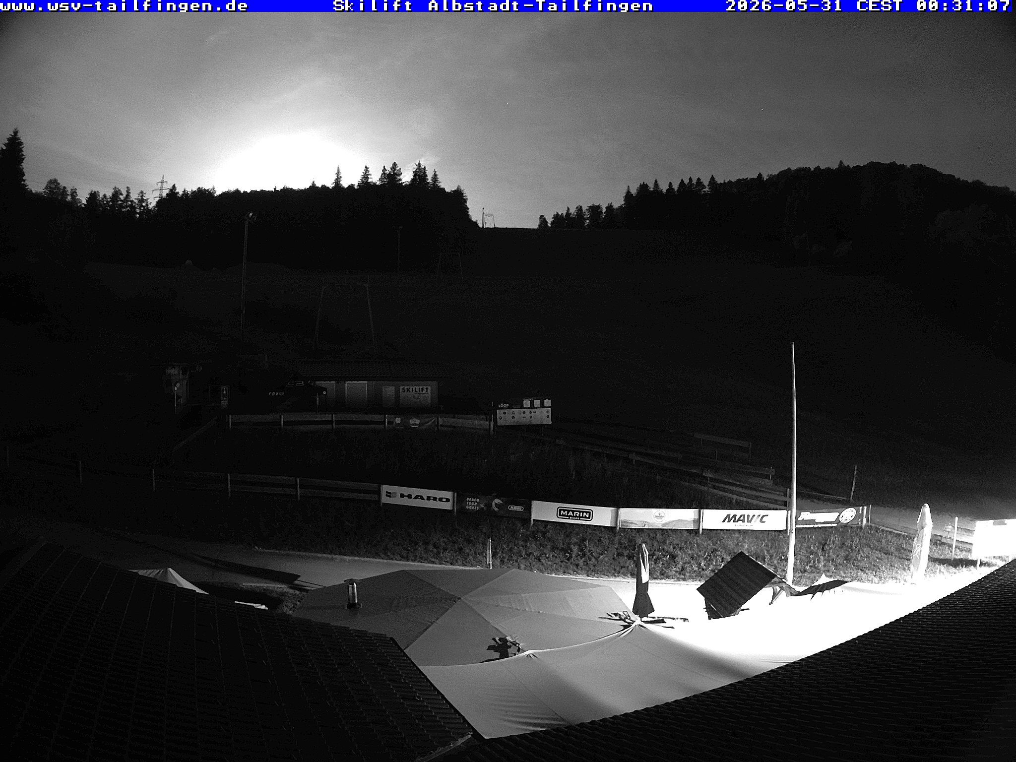 Archiv Foto Webcam Panorama Sicht von dem WSV Vereinsheim Dach an der Schwäbischen Alb